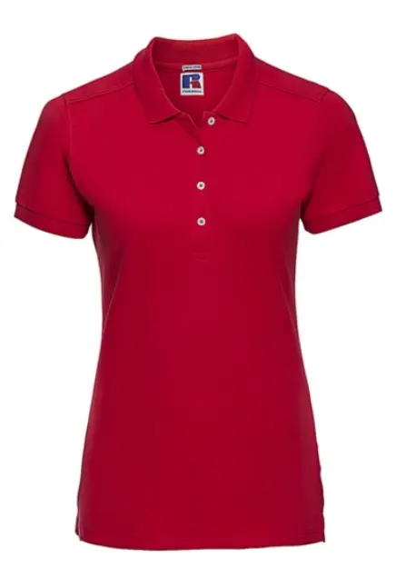 Ženska polo majica rdeča